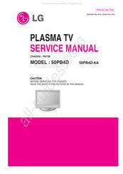LG 50PB4D-AA Service Manual