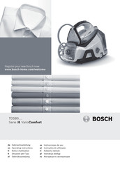 Bosch VarioComfort TDS8030 Operating Instructions Manual