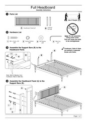 Baxton Studio 0004 Assembly Instructions Manual