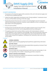 NuAire DS1A-EES Installation Manual
