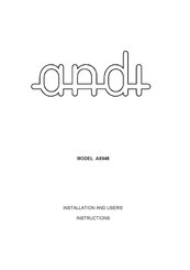 ANDI AX948 Manual