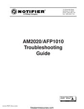 Pittway Notifier AM2020 Troubleshooting Manual