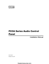 EDWARDS SYSTEMS TECHNOLOGY FCCA Series Installation Manual