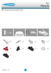 Prorack K395 Fitting Instructions For Basic Carrier