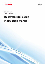 Toshiba TNB21 Instruction Manual