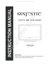 Majestic TD2220 Instruction Manual