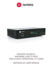 techBite DVB-T2 HEVC User Manual
