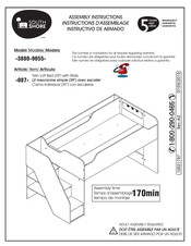 South Shore 9055 Assembly Instructions Manual