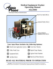 Aqua Phase AQ-2000 Operating Manual
