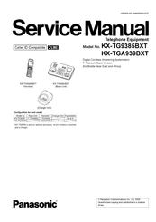 Panasonic KX-TGA939BXT Service Manual