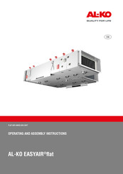 AL-KO EASYAIR flat EF-03 Operating And Assembly Instruction Manual