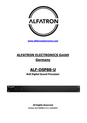 Alfatron ALF-DSP88-U Manuals | ManualsLib