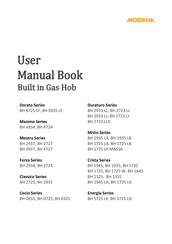 Modena Crista Series User Manual Book