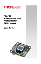 Thorlabs PDAPC2 User Manual