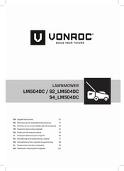 VONROC LM504DC Original Instructions Manual