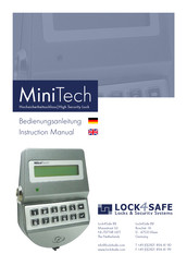 Lock4Safe MiniTech Instruction Manual