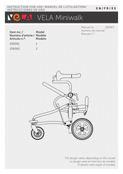 Vela Miniwalk 1 Instructions For Use Manual