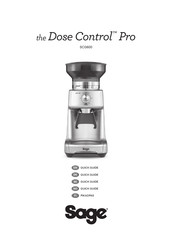 Sage the Dose Control Pro Quick Manual