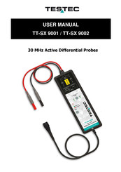 Testec TT-SX 9002 User Manual