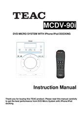 Teac MCDV-90i Instruction Manual