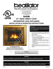 Heatilator NASIM Manual