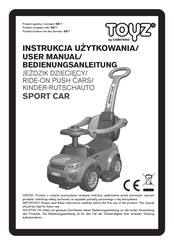 Caretero Toyz Sport Car User Manual