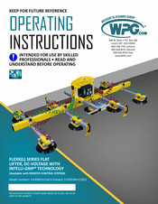 Wpg FLEXR Series Operating Instructions Manual