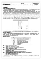 Elkron IO501 Quick Start Manual
