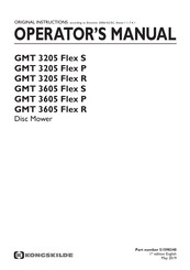 Kongskilde GMT 3205 Flex P Operator's Manual