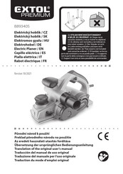 EXTOL PREMIUM 8893405 Translation Of The Original User Manual