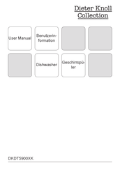 Dieter Knoll Collection DKDT5900XK User Manual