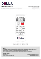 DELLA 048-MS-24 User Manual