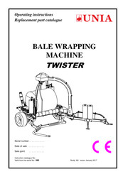 UNIA TWISTER Operating Instructions Manual