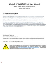 RAKwireless RAK5146-226 User Manual
