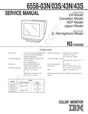 IBM 6558-43S Service Manual