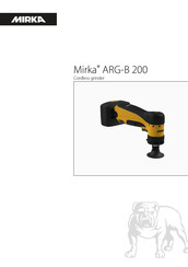 MIRKA ARG-B 200 Operating Instructions Manual