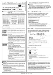 Anywire ASLINKSENSOR Manual