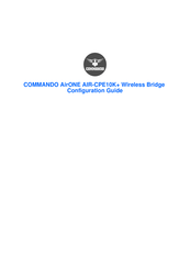 Commando AirONE Series Configuration Manual