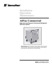 SF RRGA123E0A0 Installation Operation & Maintenance