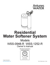 Antunes WSS-1252-R Owner's Manual