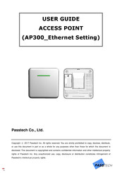 Passtech AP300 User Manual