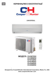 Cooper & Hunter UNIVERSAL Series Owner's Manual