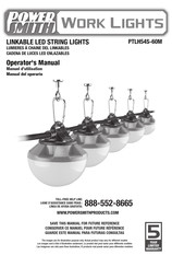 POWER SMITH PTLH54S-60M Operator's Manual