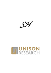 Unison Research SH User Manual