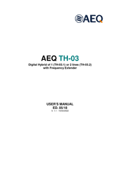 AEQ TH-03 User Manual