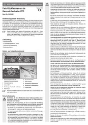 Conrad 840461 Operating Instructions Manual