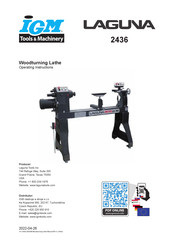IGM LAGUNA 2436 Operating Instructions Manual