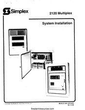 Simplex 2120 System Installation