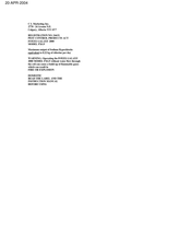 Foxx GALAZY 2000 Installation & Operation Manual