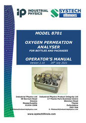 Systech 8701 Operator's Manual